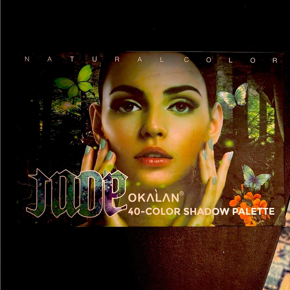Jade 40-Color Shadow Palette - Natural Shades